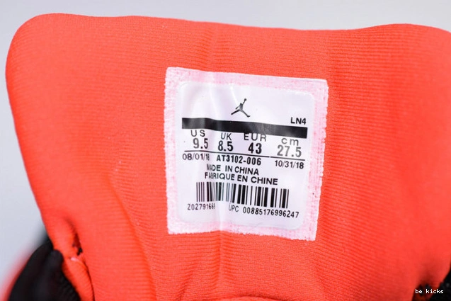 Cheap clot at3102-006 low air 13 infrared black jordan 0427